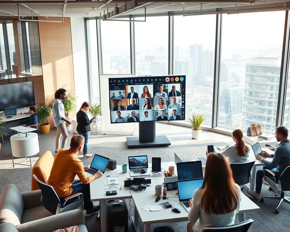 Digitale oplossingen voor hybride werken