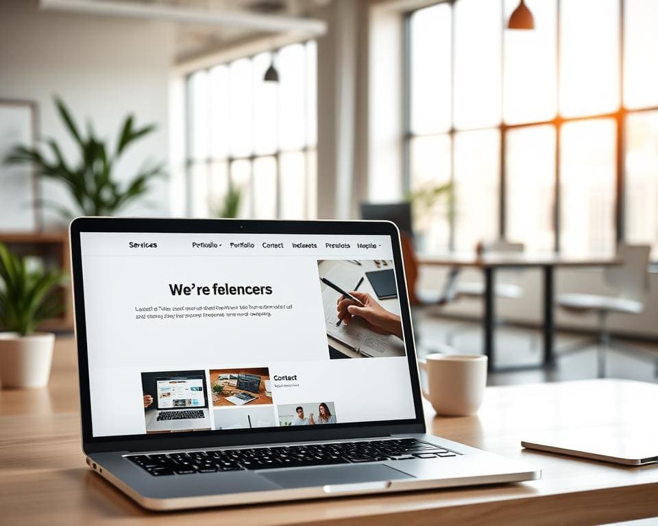 Professionele website voor zzp’ers