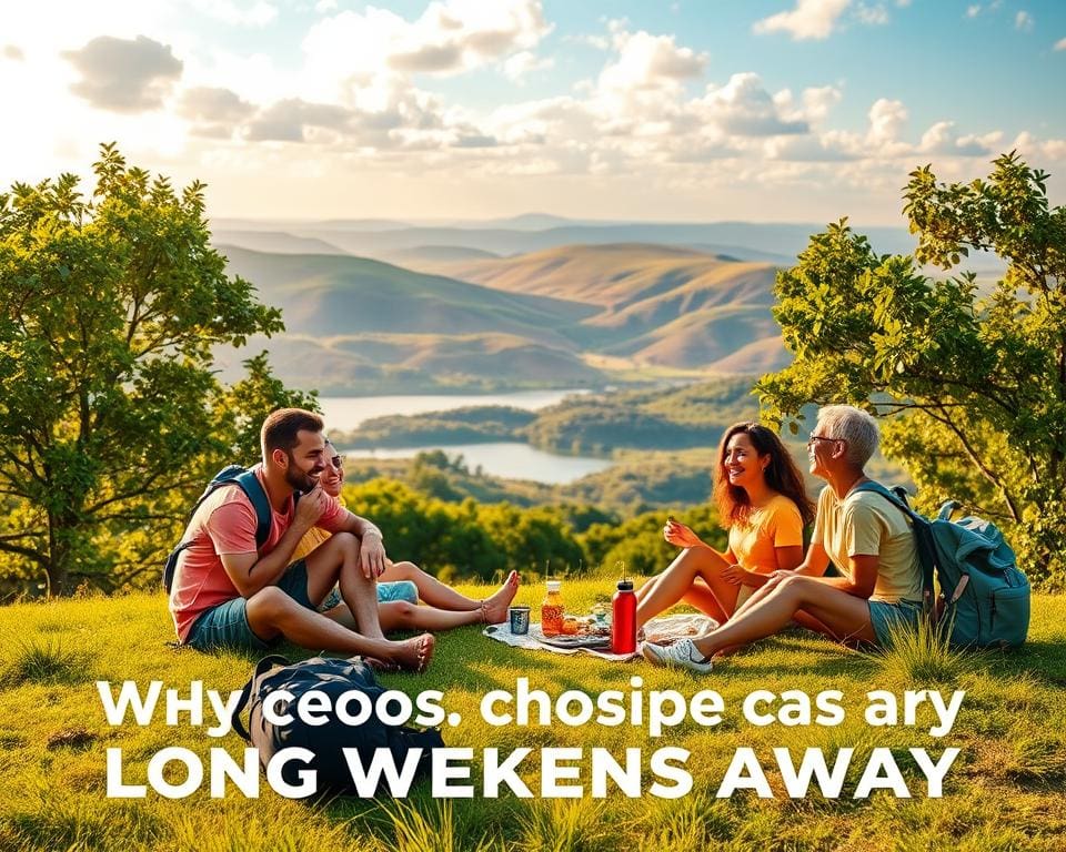 Waarom kiezen mensen voor een lang weekend weg?