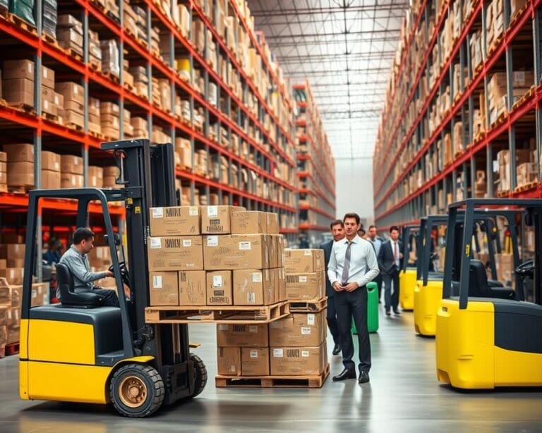 Waarom zijn heftrucks cruciaal in distributiecentra?