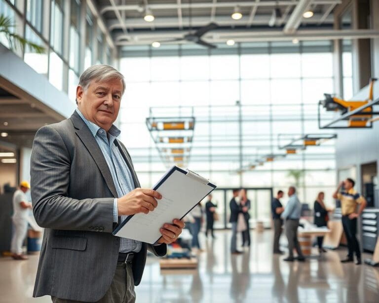 Wat doet een onderhoudscoördinator in grote panden?