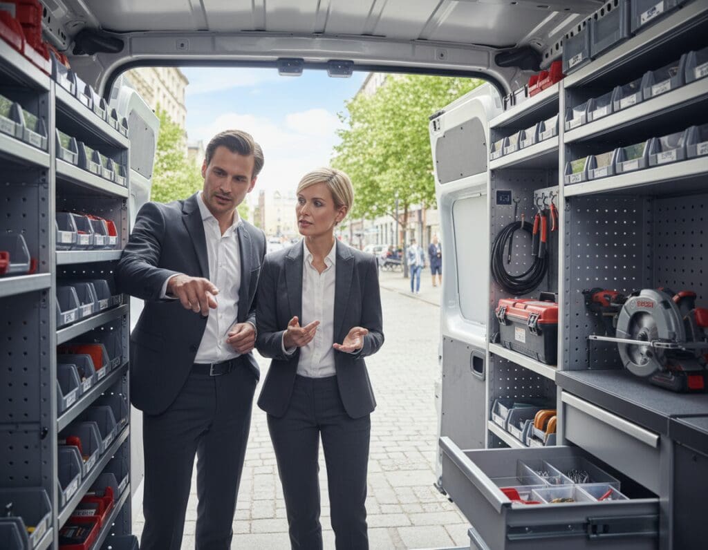 bedrijfswageninrichting op maat