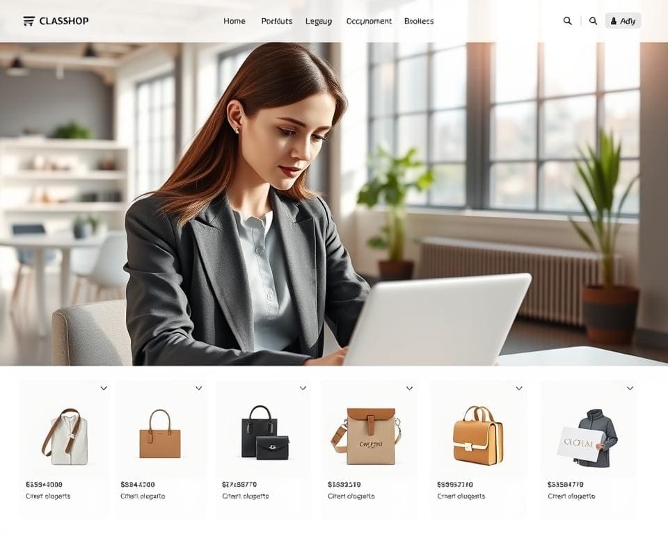 clean design webshops