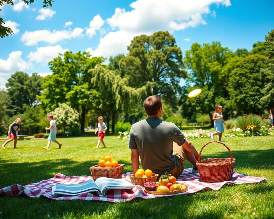 dagje park ontspannen