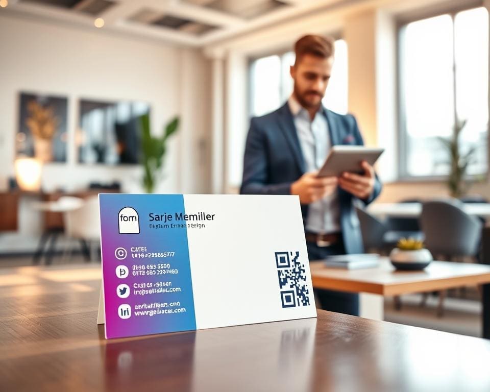 digitale visitekaartjes