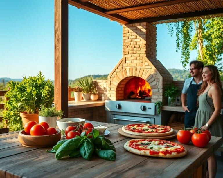 buitenkeuken pizzaoven