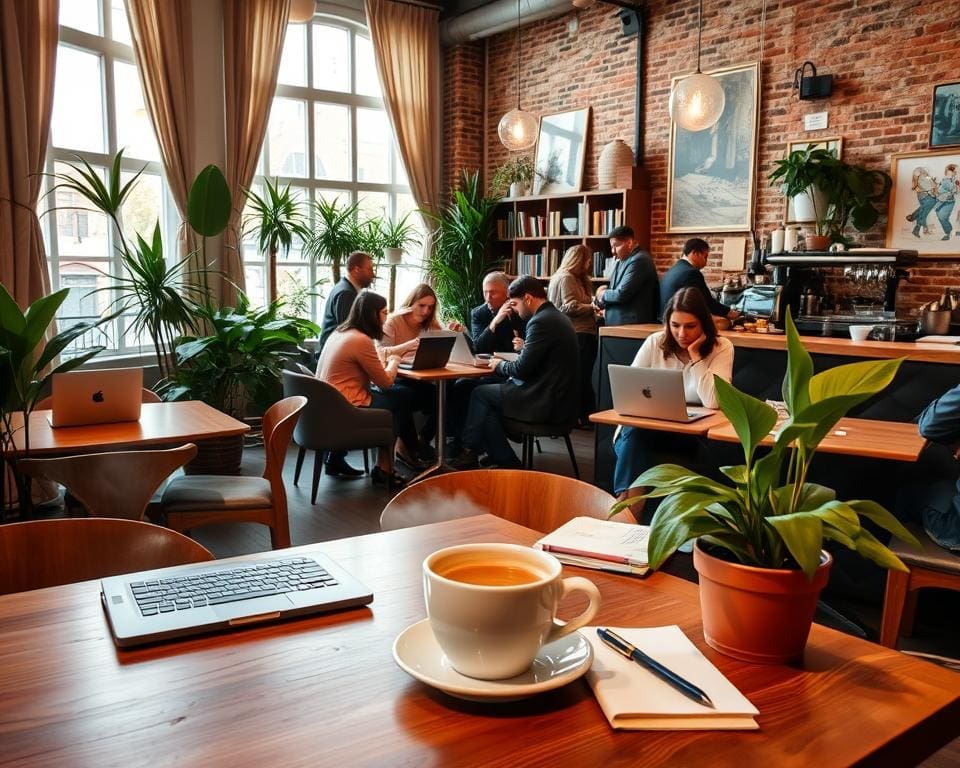 cafés Gent werken