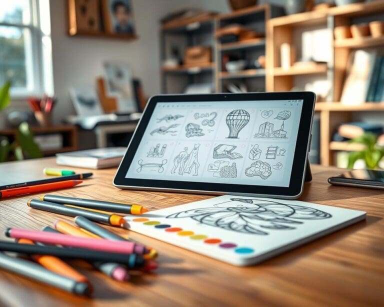 digitale schetsboeken