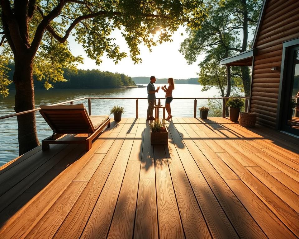 houten vlonder