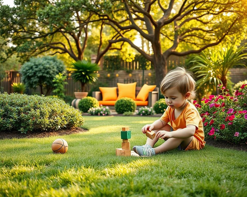 kindvriendelijke tuin