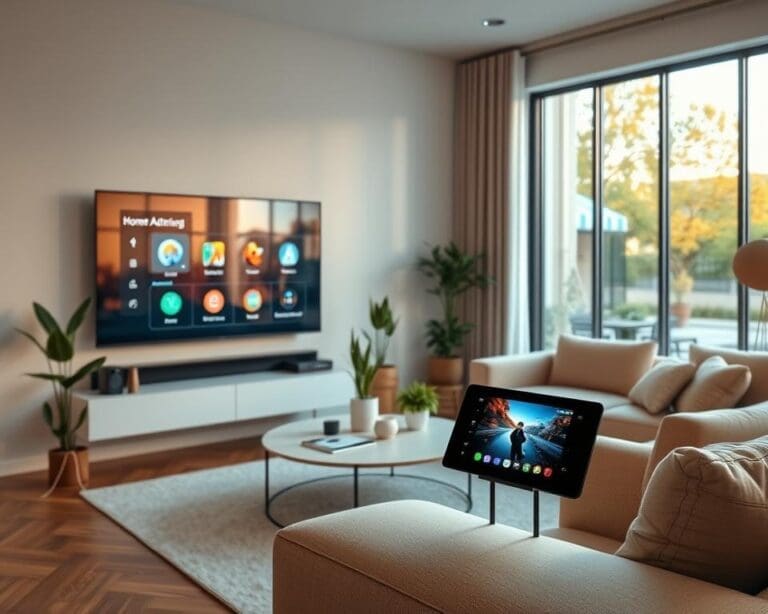 smart home schermen