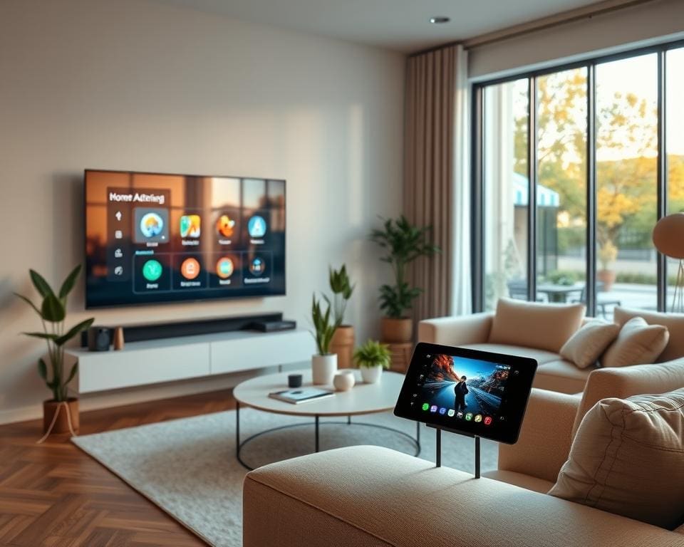 smart home schermen