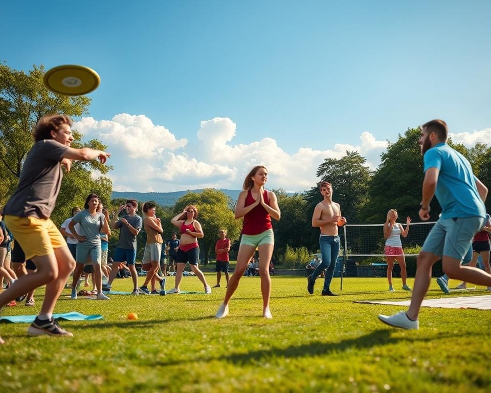 sportactiviteiten vrije middag