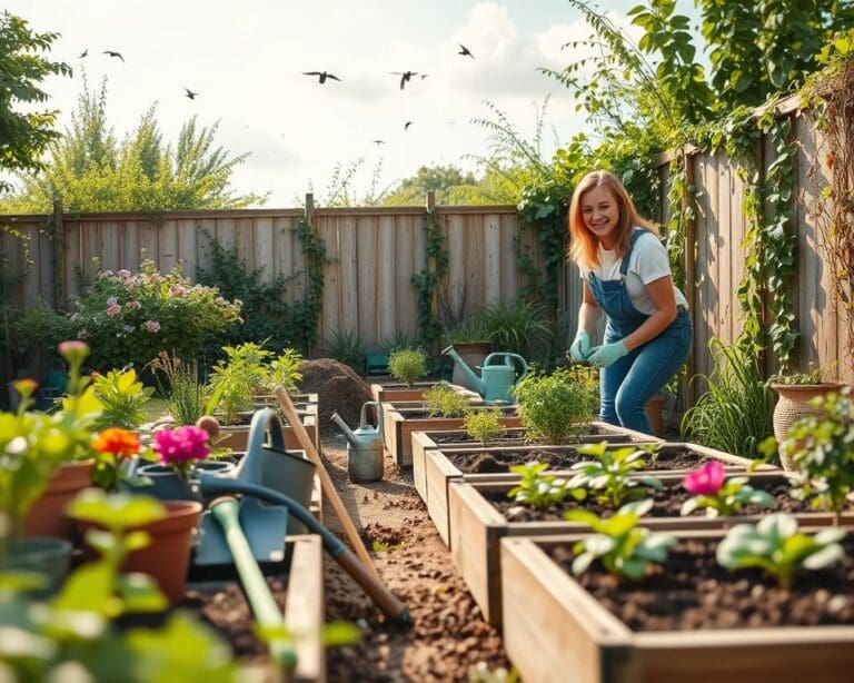 tuinprojecten zelf doen