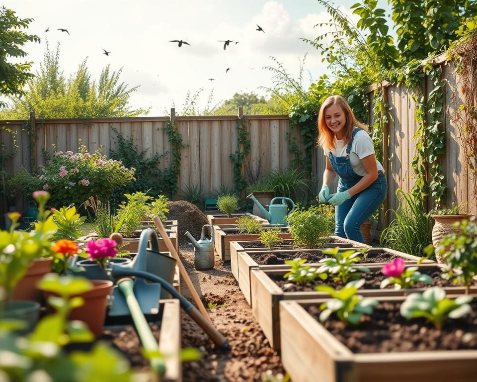 tuinprojecten zelf doen