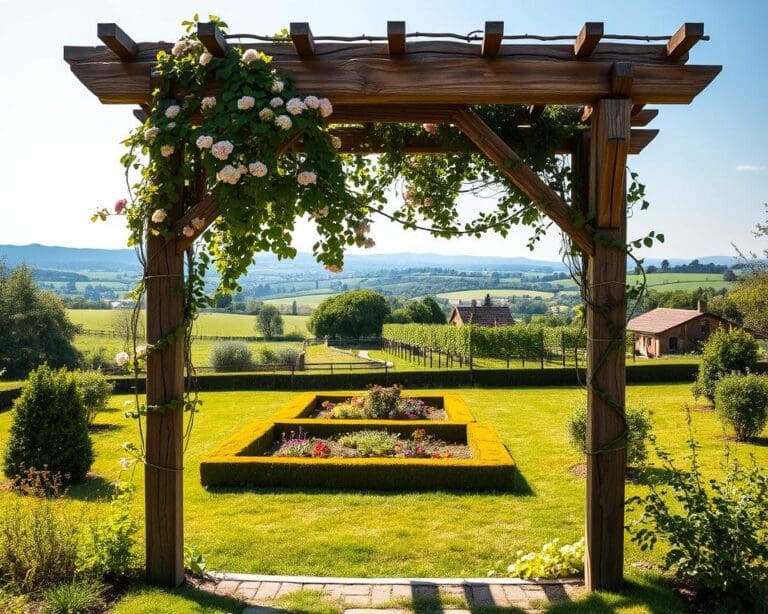 landelijke pergola