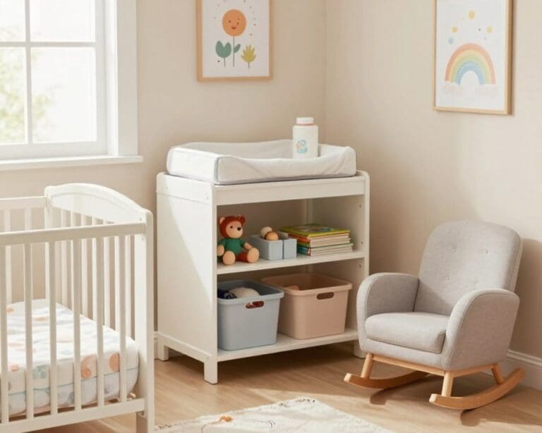 kleine babykamer inrichten