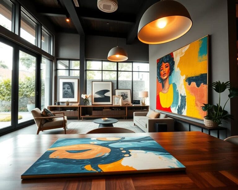 kunst interieur