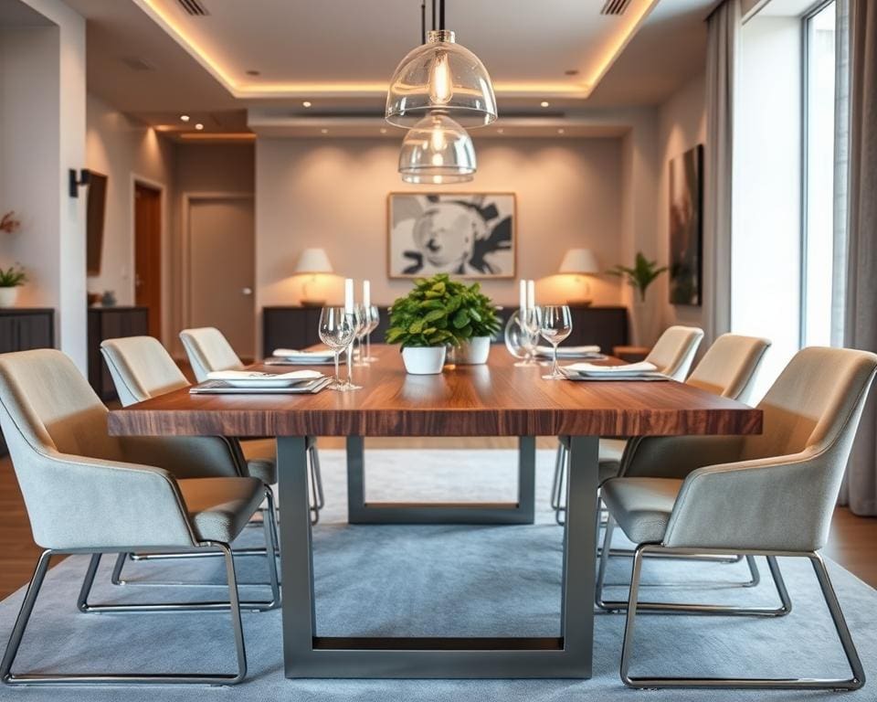 moderne eettafel
